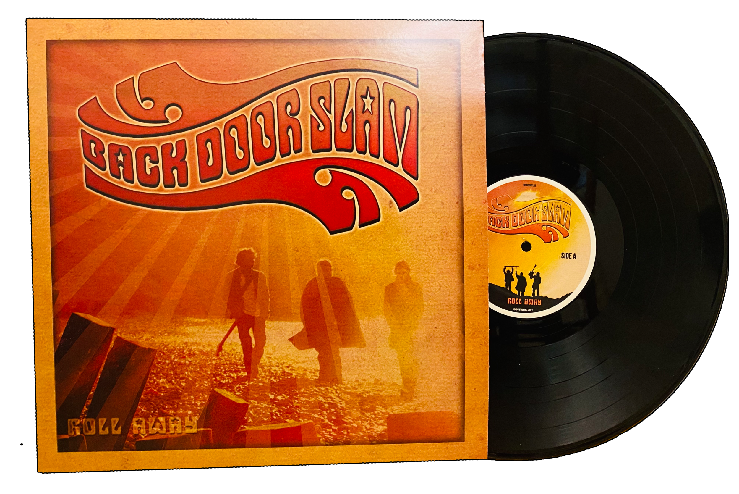 Back Door Slam - Roll Away SIGNED VINYL LP — Davy Knowles